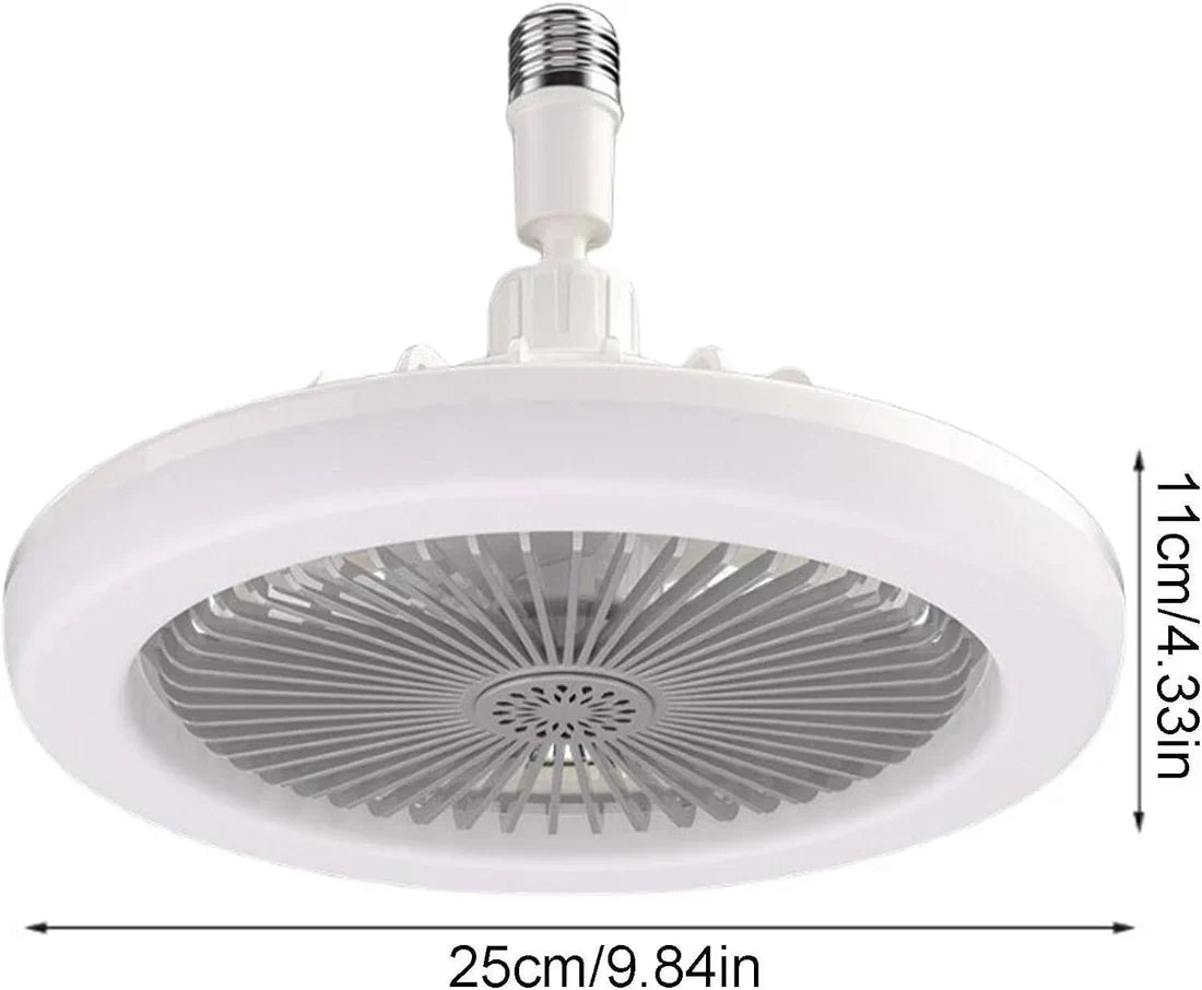 2u1 LED Luster i Ventilator 40w