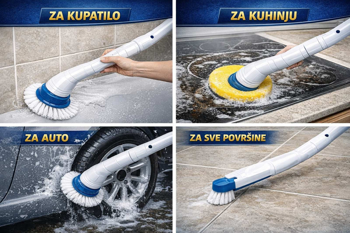9u1 Rotirajuća Električna Četka za Čišćenje